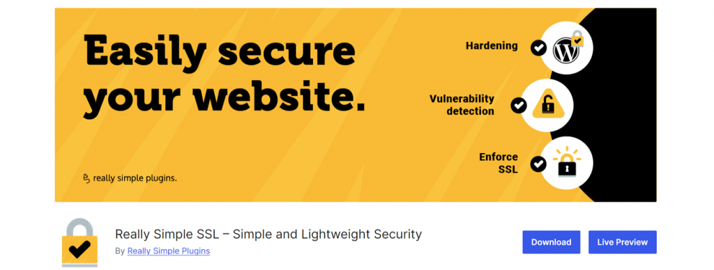 really simple ssl plugin for encrypting woocommerce sites and stores