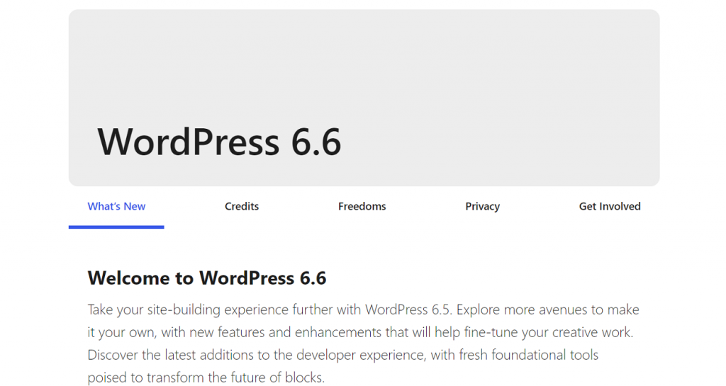 what is new in wordpress 6.6 1